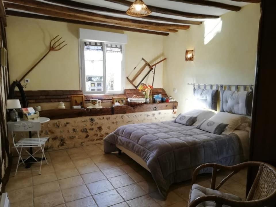 Bed and Breakfast Les Logis Du Breuil Marchéville Exterior foto